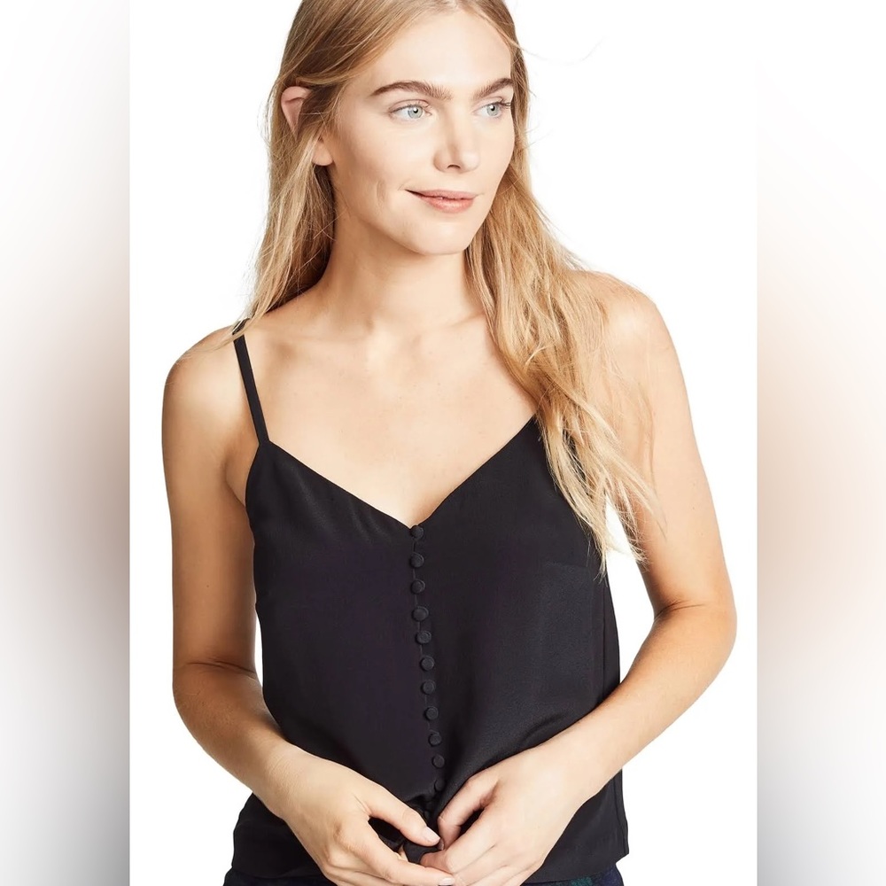 Madewell Silk Button-Down Cami. Size 2
